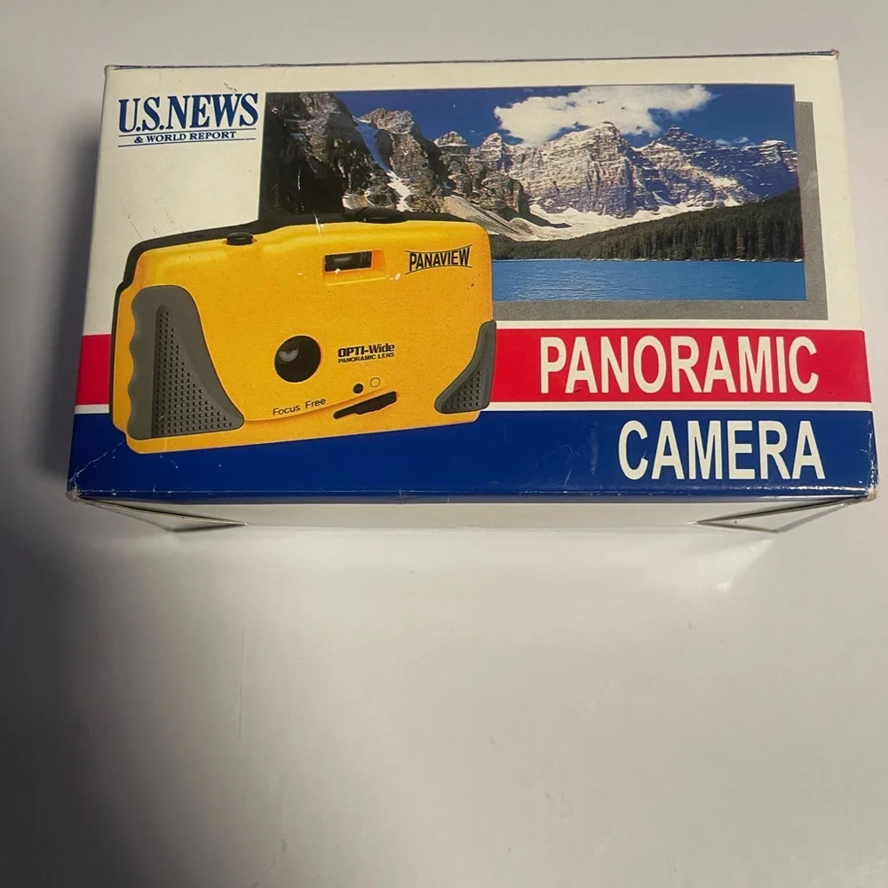 Vintage US News & World Report Promo Panoramic 35mm Camera